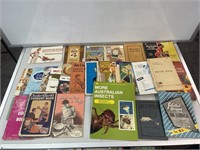 Assorted Vintage Recipe Books Etc.
