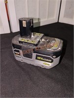 Ryobi One 18V Li Ion 4Ah Battery Only