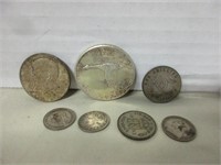 COIN LOT 1967 CAN SILVER DOLLAR ETC.