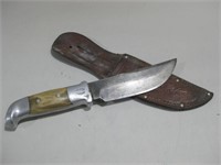 R.H. Ruana Bonner Montana Knife & Sheath 9" Long