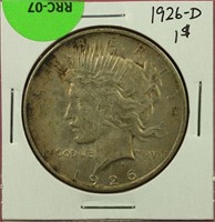 1926-S Peace Dollar XF