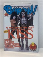 Burrn! Magazine KISS “Is this really the end?”