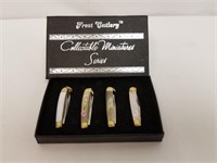 FROST COLLECTBALE MINIATURES KNIFE SET