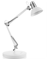 LEPOWER Metal Desk Lamp, Adjustable Goose Neck Arc