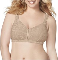 (N) Just My Size Womens Easy on Front Close Wirefr