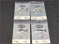 4 Umpqua Clear Tapered Leaders - New in Pack