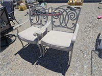 2 outdoor chairs