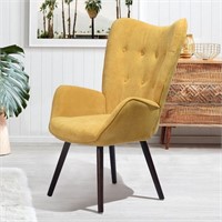 Channel Accent Chair Mustard