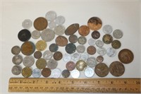 Lot of Assorted Foreign Coins