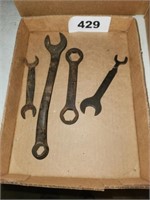 2 INDIAN MOTORCYCLE WRENCHES - FORD WRENCH