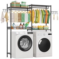 LEHOM Clothes Drying Rack Over The Washer and