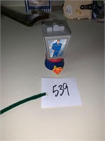 VINTAGE SUPERMAN TOY SPINS TO REVEAL SUPERMAN