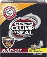 ARM & HAMMER PLATINUM CLUMP & SEAL SEALING LITTER