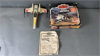Vtg 1981 Star Wars X-Wing Fighter Complete In Box