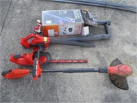B&D cordless weedeater/blower/hedge trimmer