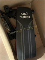 FLYBIRD Adjustable Bench  Black  Foldable.