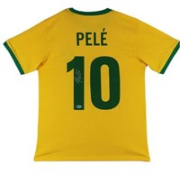 Pele Signed Jersey. Beckett COA