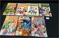 Marvel Comic Books - 7 count; 1 - 30¢ cover