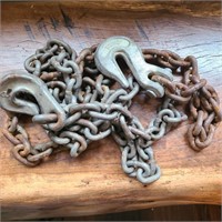 Metal Chain w/ Hooks