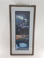Rod Frederic signed and numbered print, "Woodland