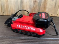 Craftsman V20 Battery and Charger