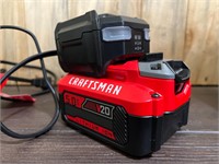 Craftsman V20 5.0 AH with charger