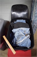 Clothing Tote (Including Levis)