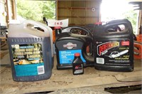 Lot of Chain Saw Oil