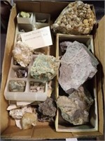 ROCK & MINERAL SPECIMENS, SOME W/ NH LABELS