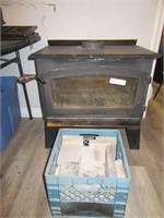 FRANKLIN STYLE WOOD STOVE