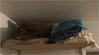 Shelf Of Tarps & Drop Cloths