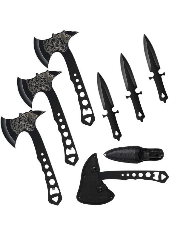 (New) Throwing Axes and Throwing Knives Tomahawks