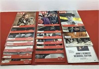 (18) Life magazines 1950 to 1960
