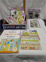 Craft supplies,stamps,6 x 6 paper pads