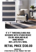 5'x7' Threshold Area Rug