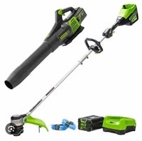 Greenworks Brushless Blower & 16in. String