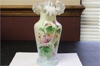 A Bristol Vase - Ruffle Edged