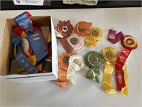 Large Lot of 4H/Horse Competition Ribbons