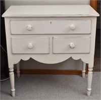 Lexington Distressed 3 Drawer Stand