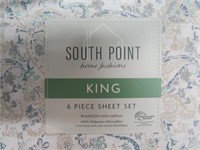 3 ASST'D. BEDDING: KING SHEET SET, FLEECE THROW, F