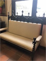 VICTORIAN GOTHIC 3 SEATER SETTEE