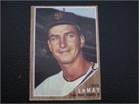 1962 TOPPS #71 DICK LEMAY GIANTS VINTAGE