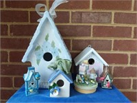 Collection of Decorative Birdhouses