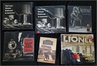 Six Railroad History Books