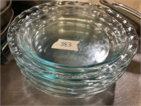 5- Pyrex Pie Plate 11"