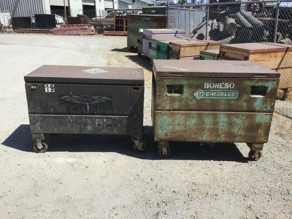 Lot of 2 Job Boxes