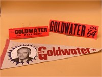 Barry Goldwater 1964 Campaign Memorabilia