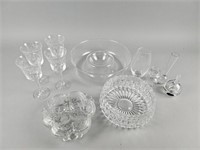 4 Vintage Noritake Glasses, Crystal Bowl & More!