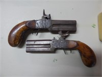 Matched Set of  Derringer Style Pistols
