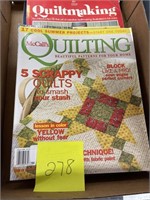 Books on quilting and crafts
